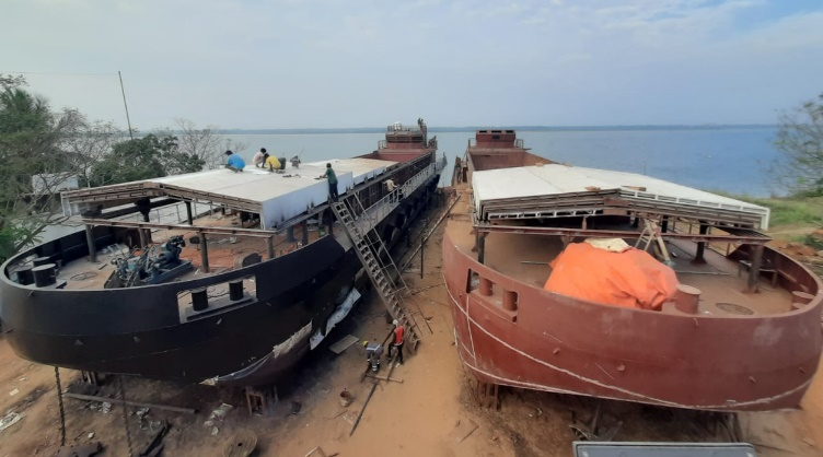 Missile cum Ammunition Barges